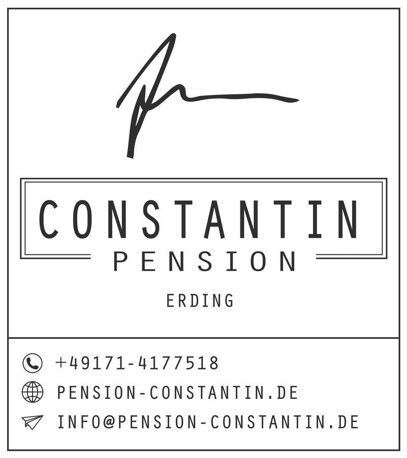 Pension Constantin Erding Exteriör bild